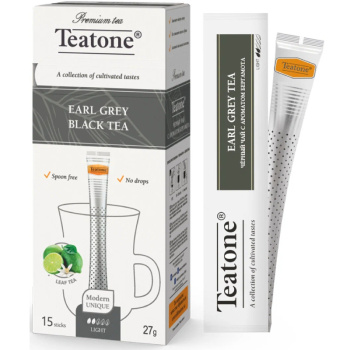 Чай TeaTone 15пак Бергамот черный