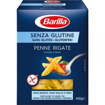 Макаронные изд. Barilla Пенне ригате без глютена 400г