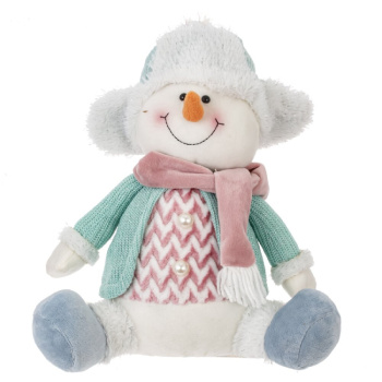 Игрушка набивная Снеговик, L23,5 W15 H31 см