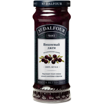 Джем St.Dalfour вишевый 284г