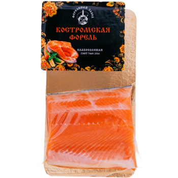 Филе слабо-солёное кусок Костромская форель, 150г