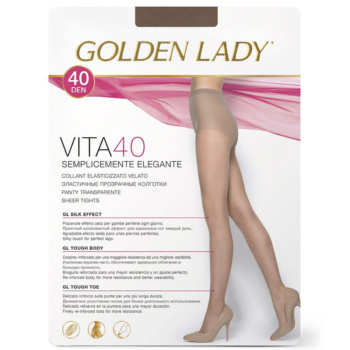 Колготки Golden Lady VITA 40, Cognac 4