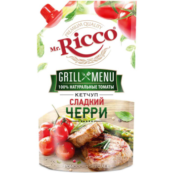 Кетчуп Mr.Ricco GM сладкий черри, 300г