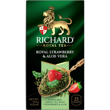 Чай Richard Royal клубника и алоэ вера, 25х1.5