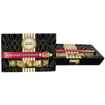 Блинчики с клубникой 350г Красногорский МПК