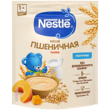 Каша молоч. пшенич. тыква с бифидоб. 200г Нестле