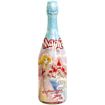 Детское Шампанское Magic princess Клубника 0,75л