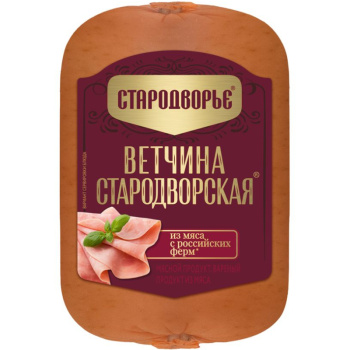 Ветчина Стародворская брикет Стародворье, 330г