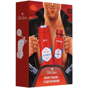 Набор OLD SPICE Додорант спрей + Гель для душа