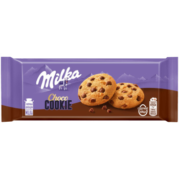 Печенье Milka с кусочками молочного шоколада, 126г