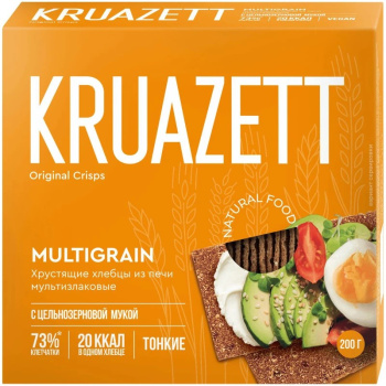 Хлебцы Круазетт 200г Тонкие Мультизлаковые  