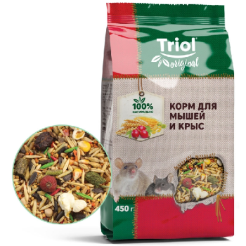Корм_для_мышей_и_крыс_Triol_Original_450_г