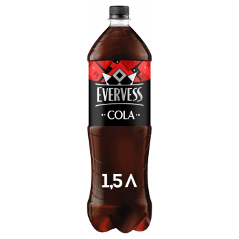 Газ.вода 1,5л Evervess Кола