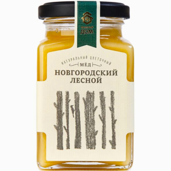 Мёд Новгородский лесной цветочный, 320г