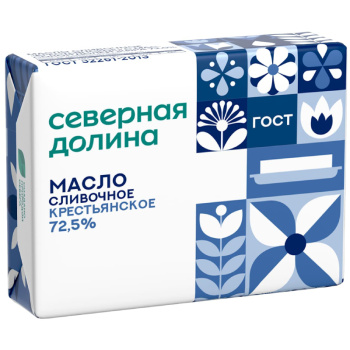 Масло Северная долина 72,5% 180г 