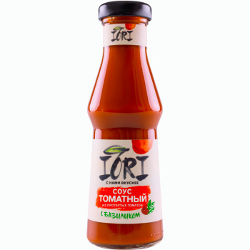Соус IORI томатный с базиликом, 265г