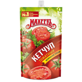 Кетчуп Махеев 300г Томатный пак