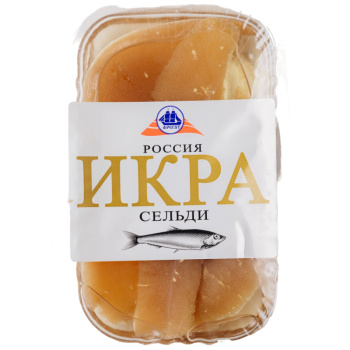 Икра сельди ястычная слабосолёная в масле Фрегат, 150г