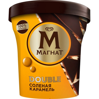 Мороженое Магнат Дабл сливочное соленая карамель