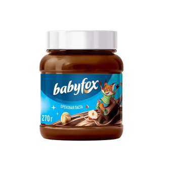 Шоколадно-ореховая_паста_Babyfox_270г