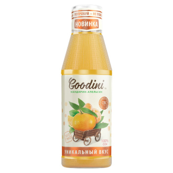 Сок Goodinni 0,75л Мандарин-апельсин
