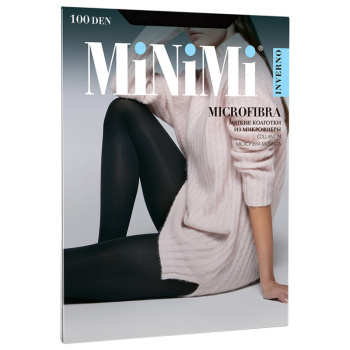 Колготки Minimi MICROFIBRA 100, nero 4