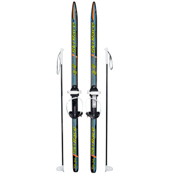 Лыжи подростк Ski Race с палками 140 105см универсальное крепление 5296-00, 332485-00