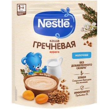 Каша Молочная гречневая курага 200г дойпэк БЗМЖ