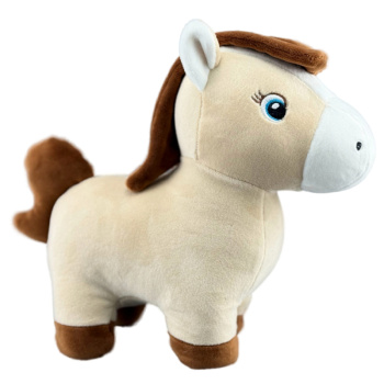Игрушка мягкая Лошадка Плюшка, 22см 